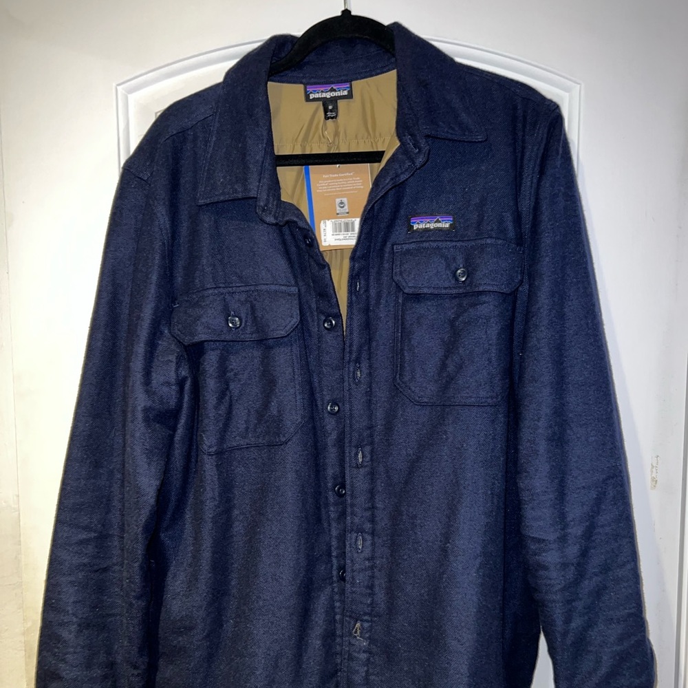 Patagonia fjord flannel jacket